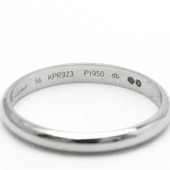 Cartier platinum band 2.5 mm - Picture 6 of 8